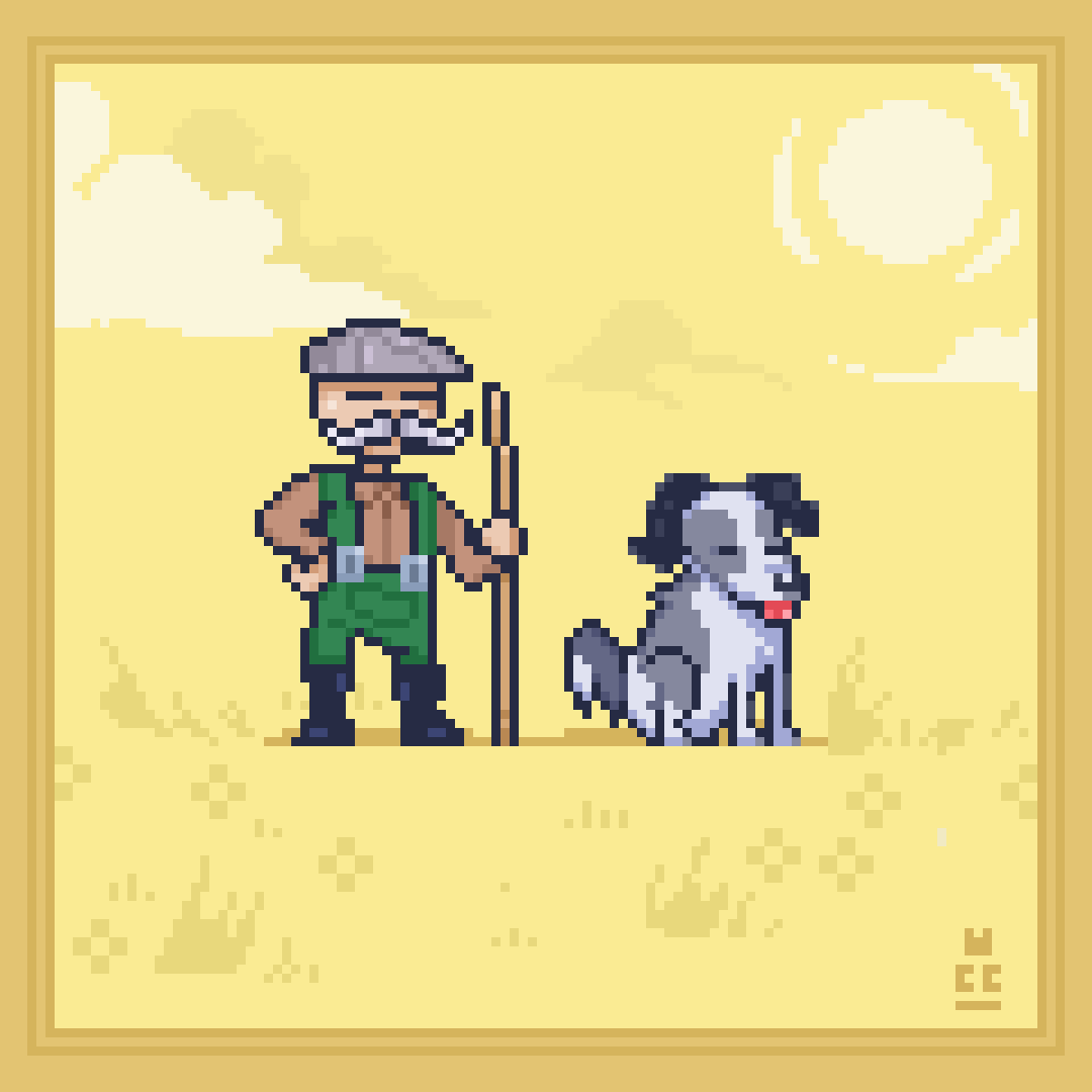 Shepherd and Dog